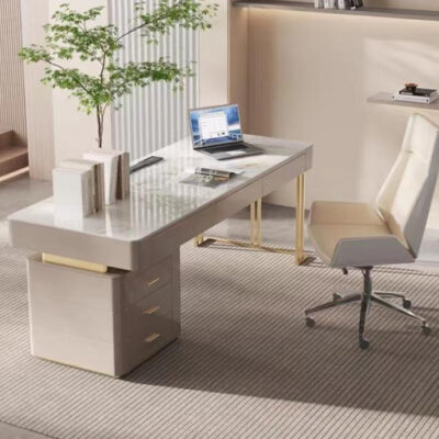 Bàn Văn Phòng Làm Việc Mặt Đá PH-BGD002 Cao Cấp