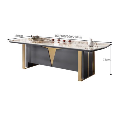 Bàn Làm Việc Giám Đốc Mặt Đá PH-BGD850 Xám Đẹp Bàn Làm Việc Giám Đốc Mặt Đá PH-BGD850 Xám Đẹp