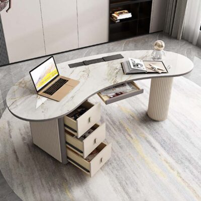 Bàn Văn Phòng Hiện Đại Mặt Đá Nhập Khẩu PH-BGD011 Cao Cấp Bàn Văn Phòng Hiện Đại Mặt Đá Nhập Khẩu PH-BGD011 Cao Cấp
