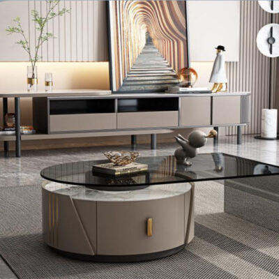 Bàn Sofa Mặt Kính Cường Lực Nhập Khẩu PH-BSF2202-13 Cao Cấp Bàn Sofa Mặt Kính Cường Lực Nhập Khẩu PH-BSF2202-13 Cao Cấp