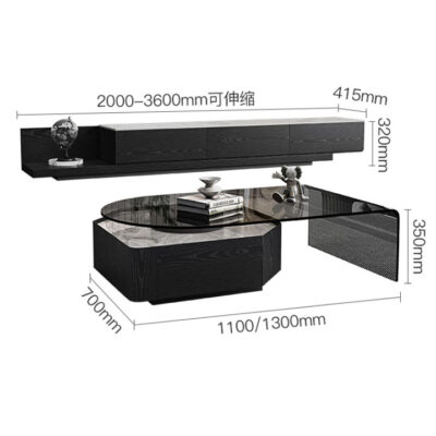 Bàn Sofa Kính Cường Lực Nhập Khẩu PH-BSF 2203-13 Cao Cấp Bàn Sofa Kính Cường Lực Nhập Khẩu PH-BSF 2203-13 Cao Cấp