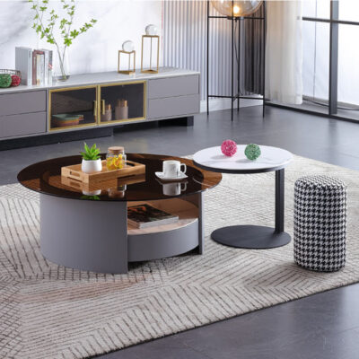 Bộ Bàn Sofa Tròn Mặt Đá Nhập Khẩu PH-BSF601 Cao Cấp Bộ Bàn Sofa Tròn Mặt Đá Nhập Khẩu PH-BSF601 Cao Cấp
