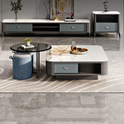 Bộ Bàn Trà Mặt Đá Đẹp PH-BSF 2260 Cao Cấp Bộ Bàn Trà Mặt Đá Đẹp PH-BSF 2260 Cao Cấp