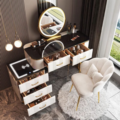 Bàn Trang Điểm Hiện Đại Nhập Khẩu HHP-BP002 Cực Đẹp Bàn Trang Điểm Hiện Đại Nhập Khẩu HHP-BP002 Cực Đẹp