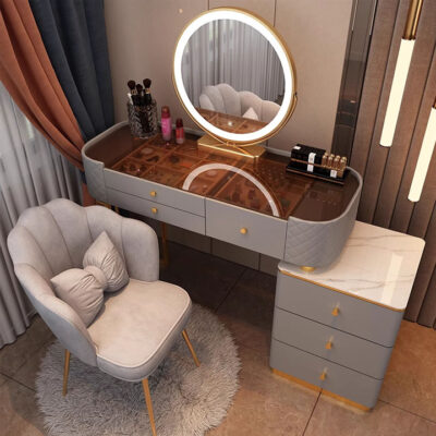 Bàn Làm Việc Kết Hợp Trang Điểm Nhập Khẩu HHP-BP017 Sang Trọng