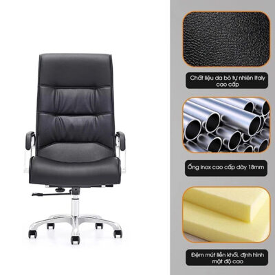 Ghế Văn Phòng Nhập Khẩu HH-GVP114-S1 Cao Cấp Ghế Văn Phòng Nhập Khẩu HH-GVP114-S1 Cao Cấp