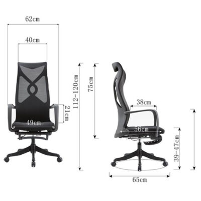 Ghế Xoay Văn Phòng Lưng Lưới Nhập Khẩu G528-S1 Cao Cấp Ghế Xoay Văn Phòng Lưng Lưới Nhập Khẩu G528-S1 Cao Cấp