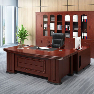 Bàn Giám Đốc Gỗ Công Nghiệp MDF PH-BGD004 Cao Cấp