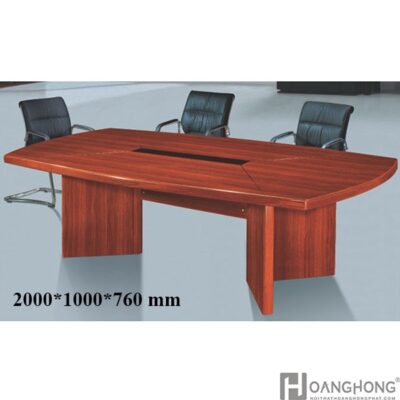 Bàn Họp Gỗ Công Nghiệp Nhập Khẩu PH-BH125-24 Cao Cấp