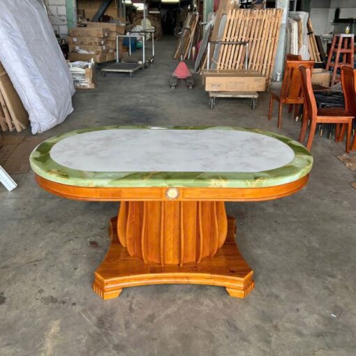 Bộ Bàn Ghế Ăn PH-BAEL014 Mặt Đá Nhập Khẩu Chống Thấm Nước - Hình ảnh 6