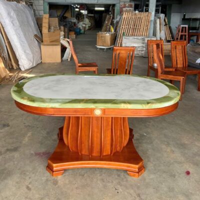 Bộ Bàn Ghế Ăn PH-BAEL014 Mặt Đá Nhập Khẩu Chống Thấm Nước Bộ Bàn Ghế Ăn PH-BAEL014 Mặt Đá Nhập Khẩu Chống Thấm Nước