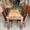 Bộ Bàn Ăn Mặt Đá Cho Căn Hộ Chung Cư PH-BA032 Tiết Kiệm Diện Tích