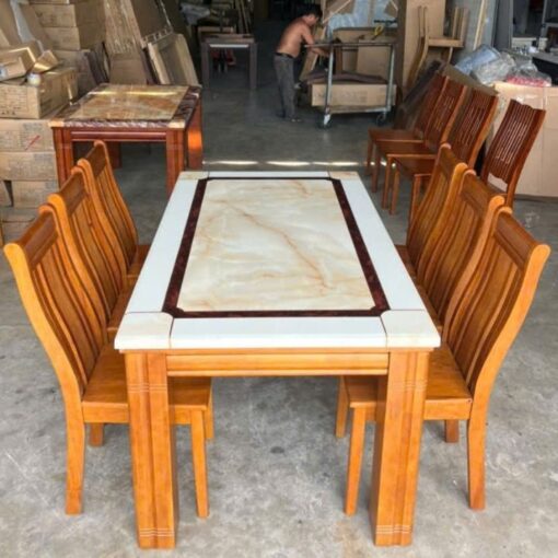 Bộ Bàn Ăn 6 Ghế PH-BA040 Lựa Chọn Hoàn Hảo Cho Tổ Ấm