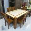 Bàn Ăn Mặt Đá Phong Cách Hiện Đại PH-BA051 6 Ghế Cao Cấp