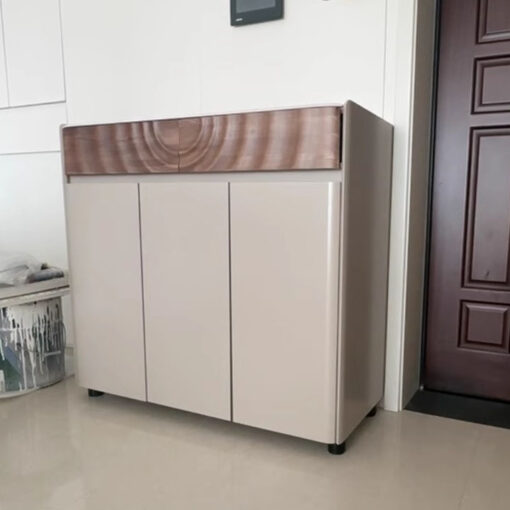 Tủ Giày Đẹp Nhập Khẩu 3 Cánh TG C80-10 Sang Trọng - Hình ảnh 4