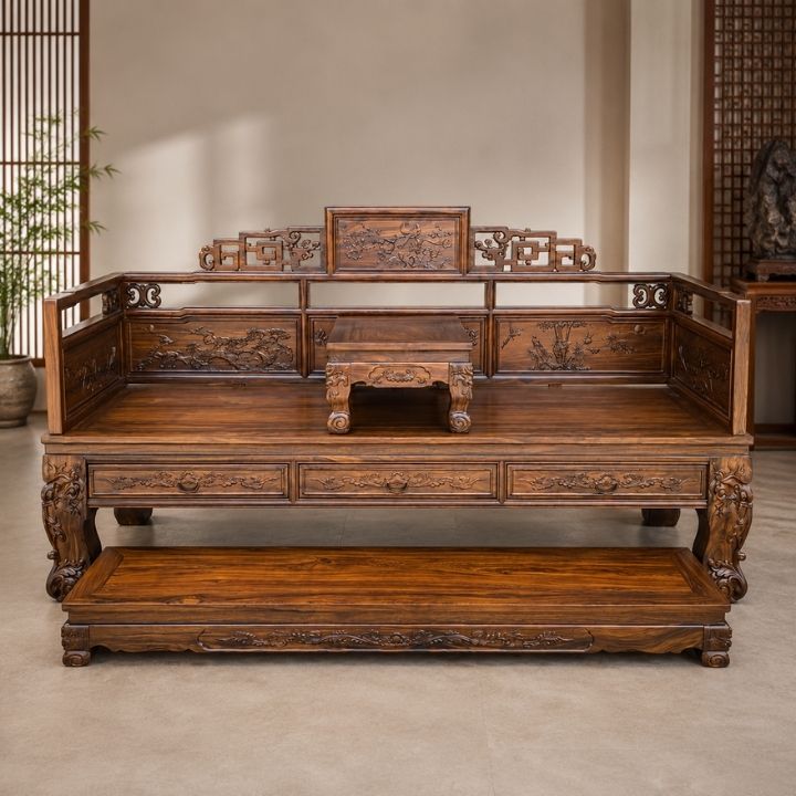 Bộ Trường Kỷ Trường Lân Gỗ Muồng Xanh HH-C10 – Dấu Ấn Nội Thất Á Đông Sang Trọng Bộ Trường Kỷ Trường Lân Gỗ Muồng Xanh HH-C10 – Dấu Ấn Nội Thất Á Đông Sang Trọng