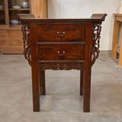 Bàn Thờ Gia Tiên Mini 2 Hộc Gỗ Muồng Xanh 88x48x106 Cm Chạm Khắc Tinh Xảo Bàn Thờ Gia Tiên Mini 2 Hộc Gỗ Muồng Xanh 88x48x106 Cm Chạm Khắc Tinh Xảo
