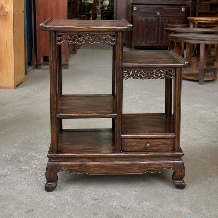 Kệ Nhị Sơn Gỗ Muồng Xanh HH-K4 – Dáng Cổ Điển, Gọn Đẹp Và Đầy Tính Nghệ Thuật Kệ Nhị Sơn Gỗ Muồng Xanh HH-K4 – Dáng Cổ Điển, Gọn Đẹp Và Đầy Tính Nghệ Thuật - Ảnh 6