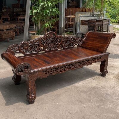 Trường Kỷ Phượng Lười HH-K15 – Dáng Nằm Thư Thái, Nét Chạm Đầy Khí Chất Trường Kỷ Phượng Lười HH-K15 – Dáng Nằm Thư Thái, Nét Chạm Đầy Khí Chất