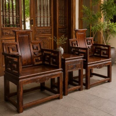 Bộ Ghế Thái Sư HH-A16 – Nét Gỗ Trầm Sang Cho Góc Trà Việt Bộ Ghế Thái Sư HH-A16 – Nét Gỗ Trầm Sang Cho Góc Trà Việt