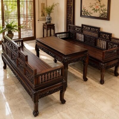 Bộ Trường Kỷ Song Tiện Gỗ Muồng Xanh HH-C11 – Khí Chất Á Đông Trong Không Gian Sống Đẳng Cấp Bộ Trường Kỷ Song Tiện Gỗ Muồng Xanh HH-C11 – Khí Chất Á Đông Trong Không Gian Sống Đẳng Cấp