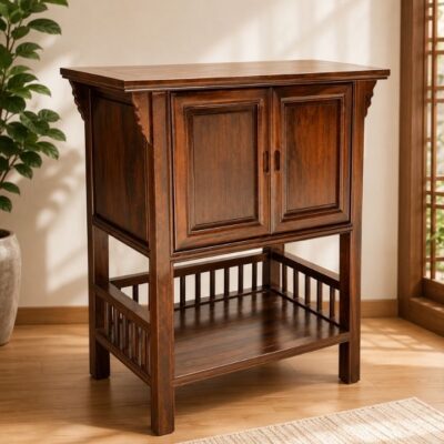 Tủ Thờ An Gia Gỗ Muồng Xanh HH-T2 – Thiết Kế Gọn Gàng Cho Không Gian Thờ Cúng Trang Nghiêm