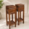 Ghế Đôn Gỗ Muồng Xanh HH-D5 Dáng Cao Sang Trọng Ghế Đôn Gỗ Muồng Xanh HH-D5 Dáng Cao Sang Trọng