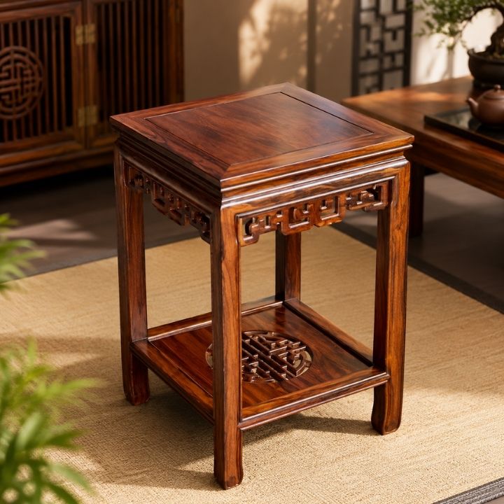 Ghế Đôn Vuông Gỗ Muồng Xanh HH-D12A – Nét Thanh Lịch Trong Không Gian Á Đông Ghế Đôn Vuông Gỗ Muồng Xanh HH-D12A – Nét Thanh Lịch Trong Không Gian Á Đông